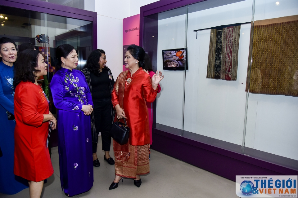 phu nhan viet nam va indonesia tham bao tang phu nu