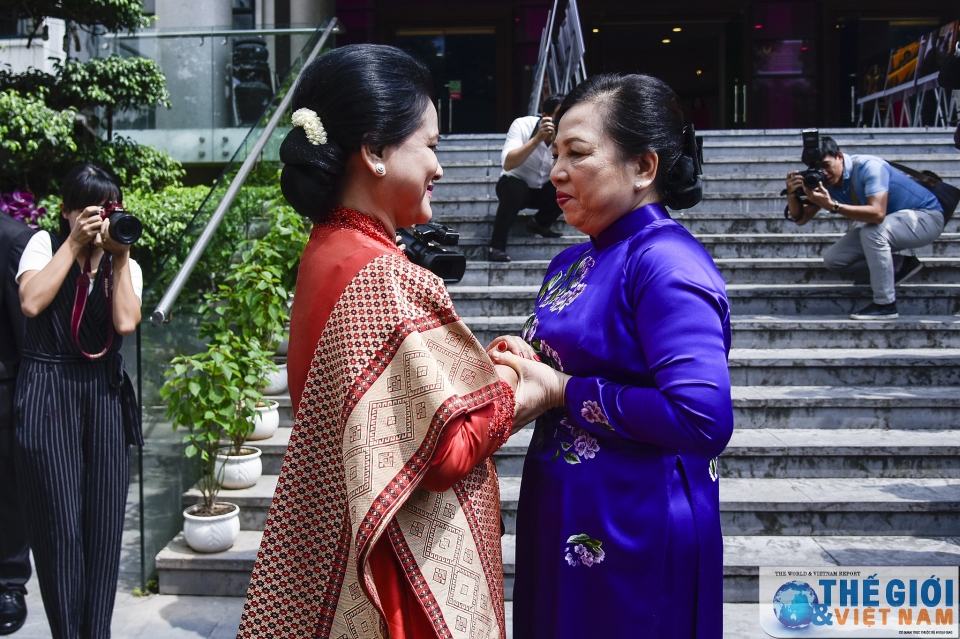 phu nhan viet nam va indonesia tham bao tang phu nu