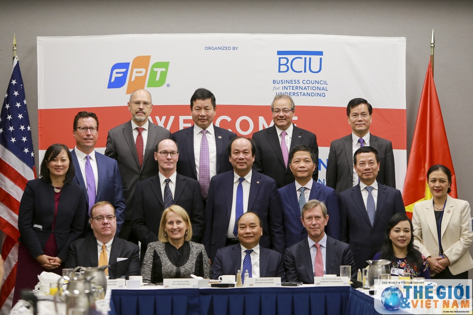 thu tuong du toa dam voi nhieu tap doan hang dau cua hoa ky