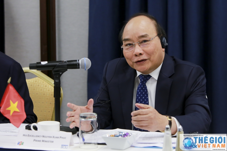 thu tuong du toa dam voi nhieu tap doan hang dau cua hoa ky