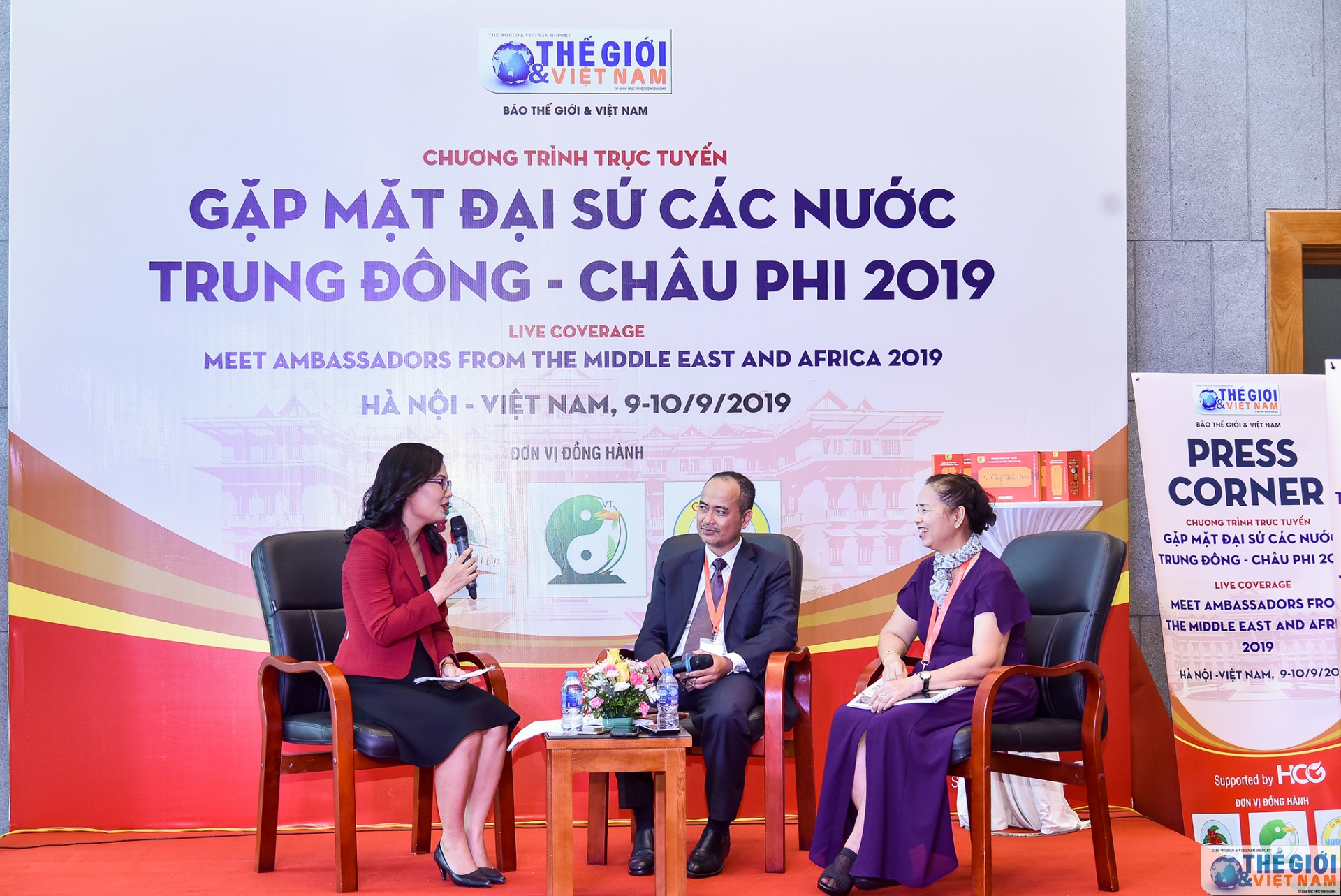 Chương trình trực tuyến: Gặp mặt Đại sứ các nước Trung Đông - châu Phi 2019 chuong trinh truc tuyen gap mat dai su cac nuoc trung dong chau phi 2019