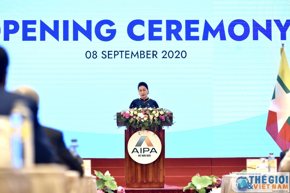 le khai mac dai hoi dong lien nghi vien hiep hoi cac quoc gia dong nam a aipa lan thu 41