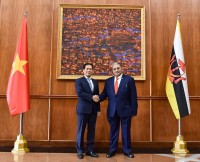 Thúc đẩy quan hệ Đối tác toàn diện Việt Nam-Brunei phát triển thực chất, sâu rộng hơn nữa