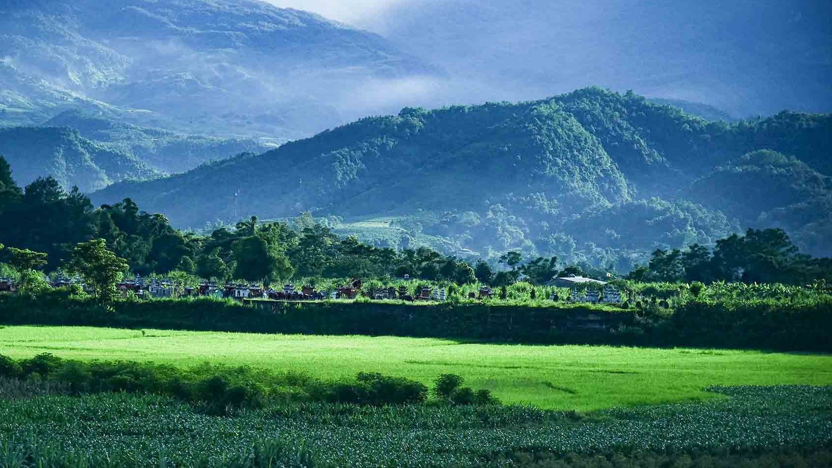 Lai Châu - Mảnh đất cuối trời Tây Bắc thanh bình chớm Thu sang