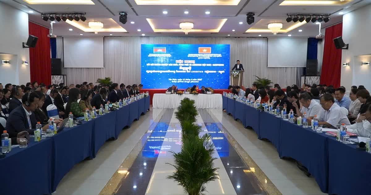 Hội nghị mở lối cho hợp tác sản xuất và logistics Việt Nam-Campuchia bứt phá