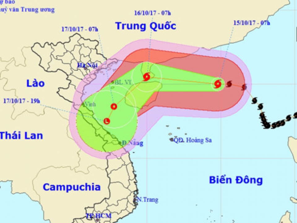 bao so 11 suy yeu nhanh mien bac nhiet do giam manh