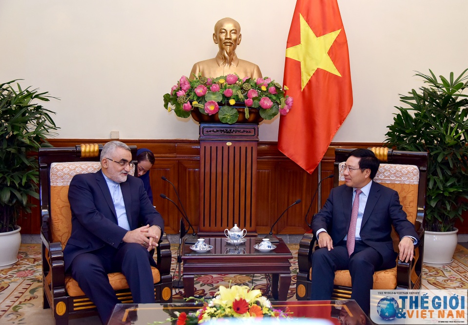 tap trung thuc day hop tac kinh te thuong mai viet nam iran