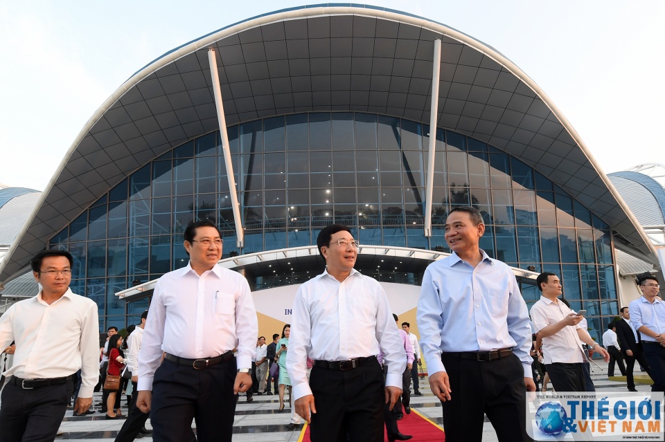 Khai trương Trung tâm Báo chí Quốc tế phục vụ Tuần lễ Cấp cao APEC 2017 khai truong trung tam bao chi quoc te tuan le cap cao apec 2017