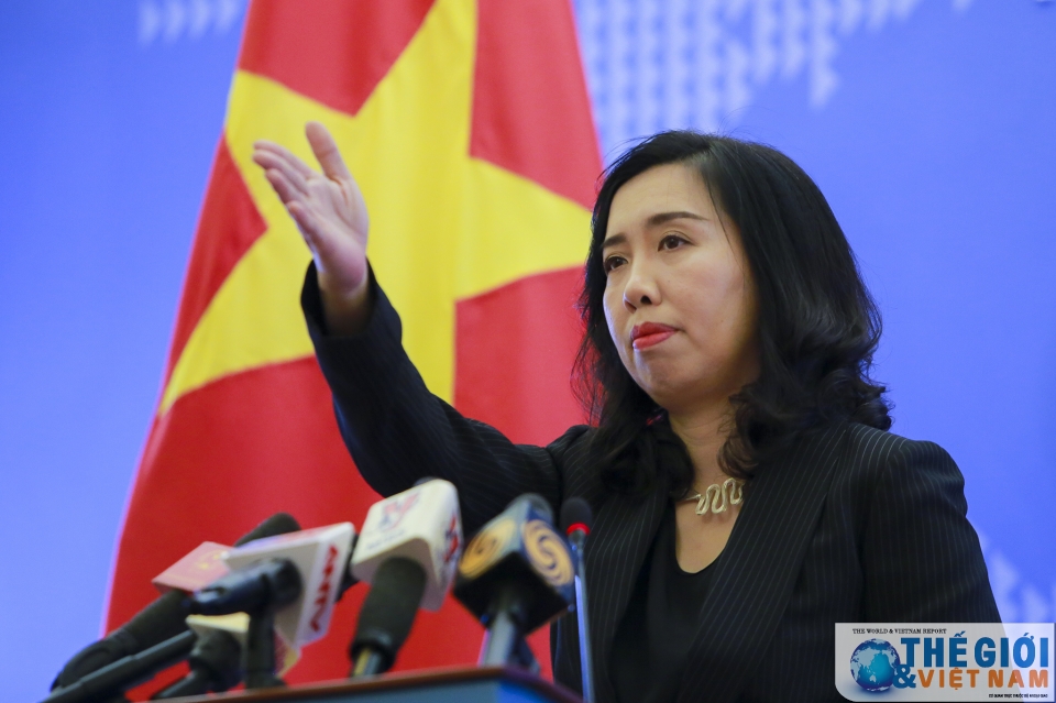 viet nam len tieng ve hoat dong cua tau chien trung quoc va hoa ky tren bien dong