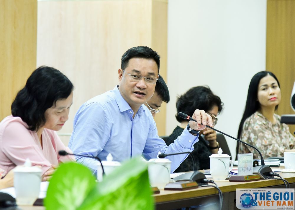 Thứ trưởng Ngoại giao Đặng Minh Khôi làm việc với Lãnh đạo Đài Truyền hình Việt Nam