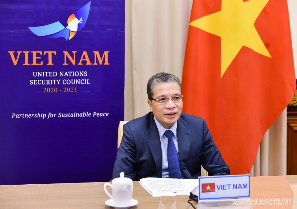 viet nam keu goi cong dong quoc te ho tro nguoi dan palestine vuot qua khung hoang