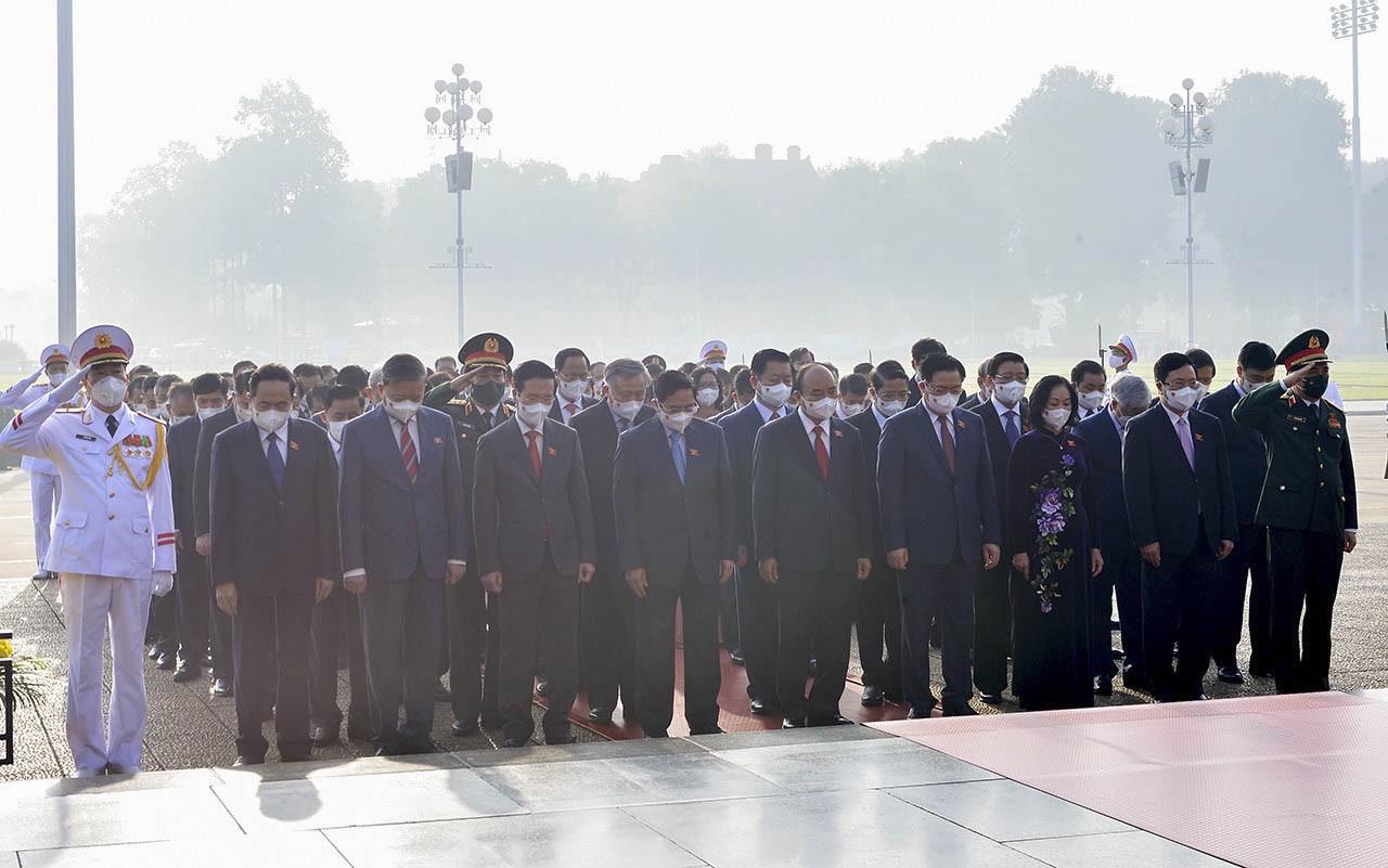 Những hình ảnh tại phiên khai mạc kỳ họp thứ 2 Quốc hội khóa XV