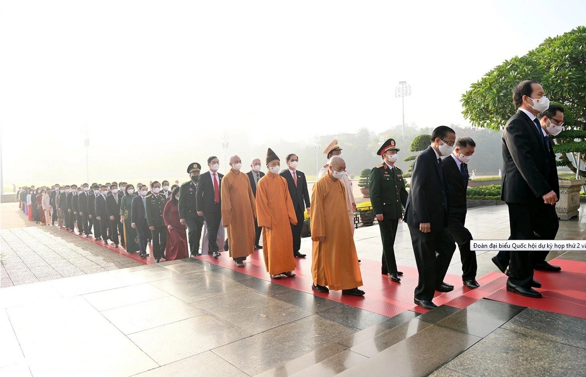 Những hình ảnh tại phiên khai mạc kỳ họp thứ 2 Quốc hội khóa XV