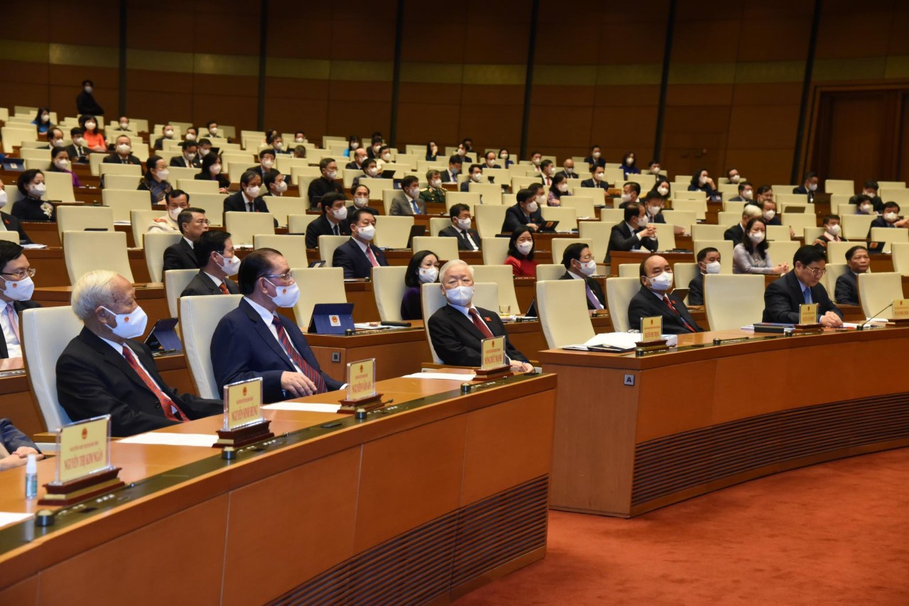 Những hình ảnh tại phiên khai mạc kỳ họp thứ 2 Quốc hội khóa XV