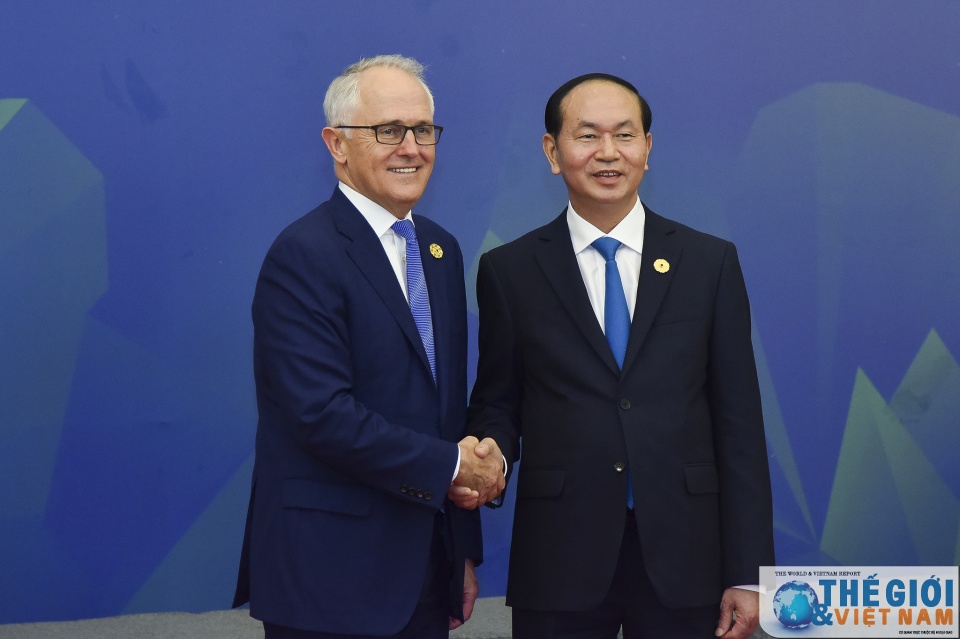 chu tich nuoc don cac nha lanh dao tham du abacasean