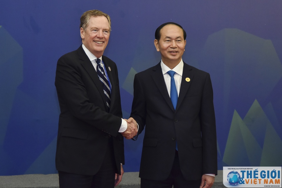 chu tich nuoc don cac nha lanh dao tham du abacasean