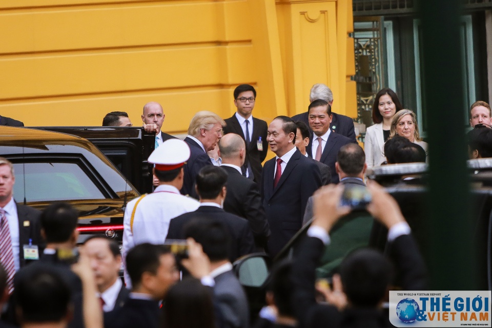 chum anh tong thong my tai phu chu tich