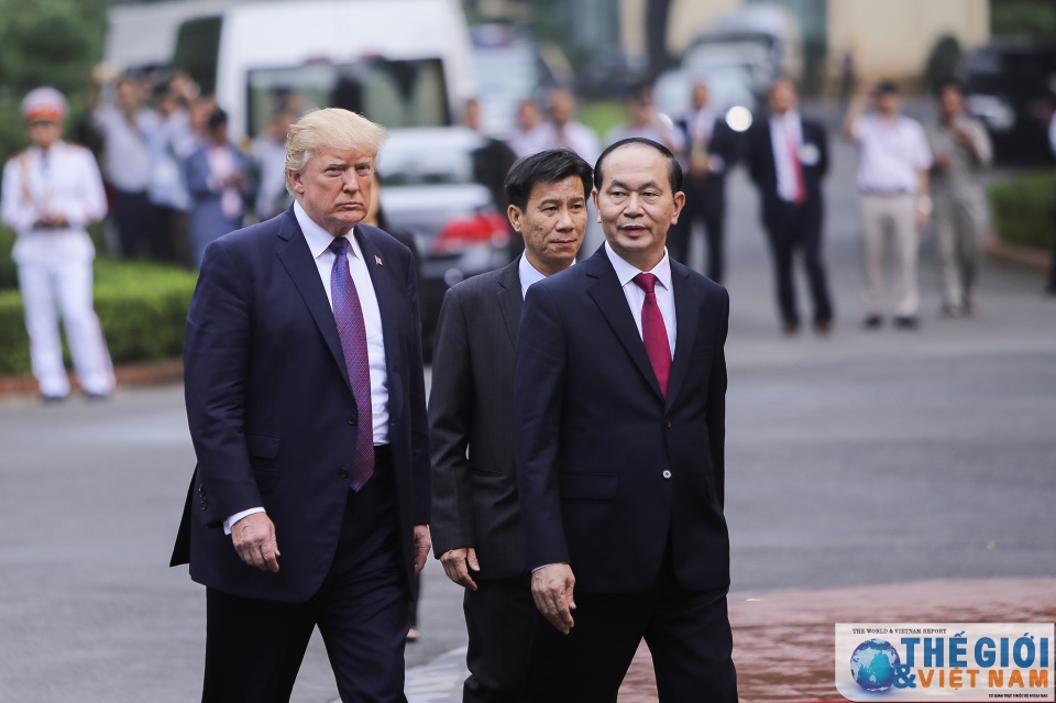 chum anh tong thong my tai phu chu tich