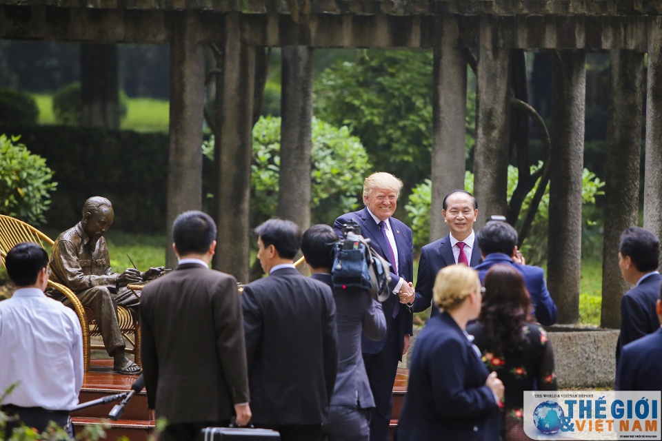 chum anh tong thong my tai phu chu tich