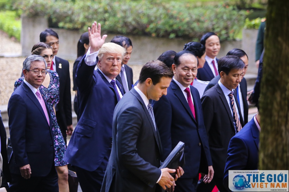 chum anh tong thong my tai phu chu tich