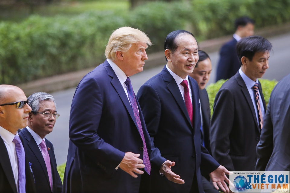 chum anh tong thong my tai phu chu tich