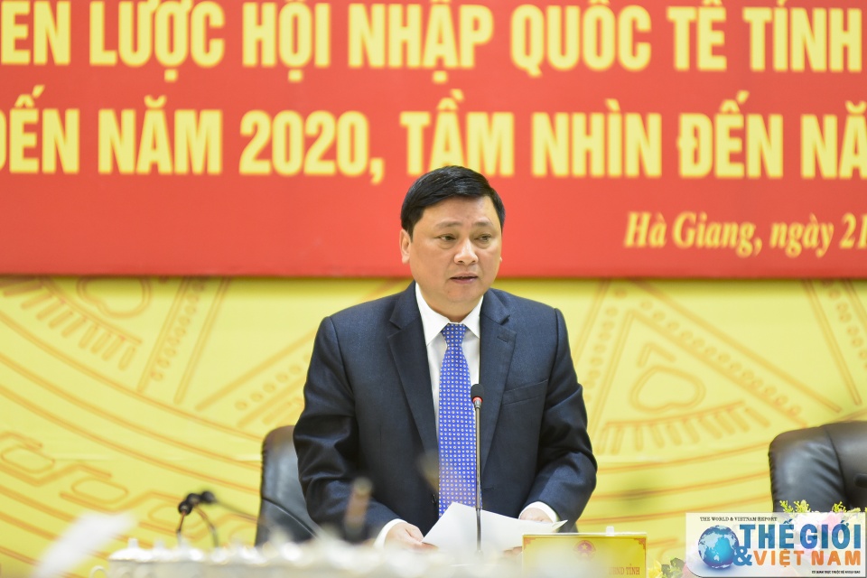 cong bo chien luoc hoi nhap quoc te tinh ha giang