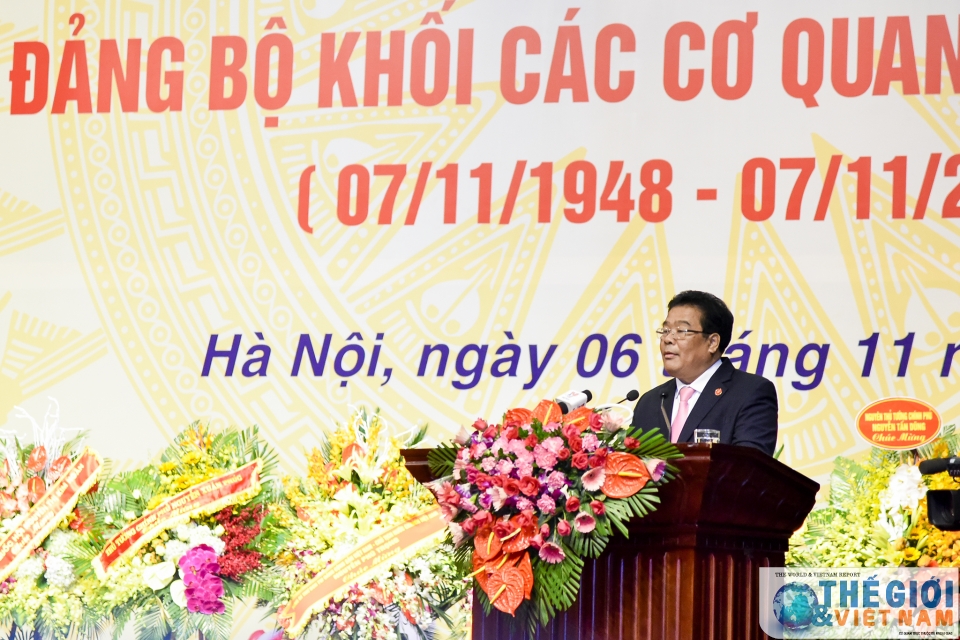 70 nam ngay truyen thong dang bo khoi cac co quan trung uong