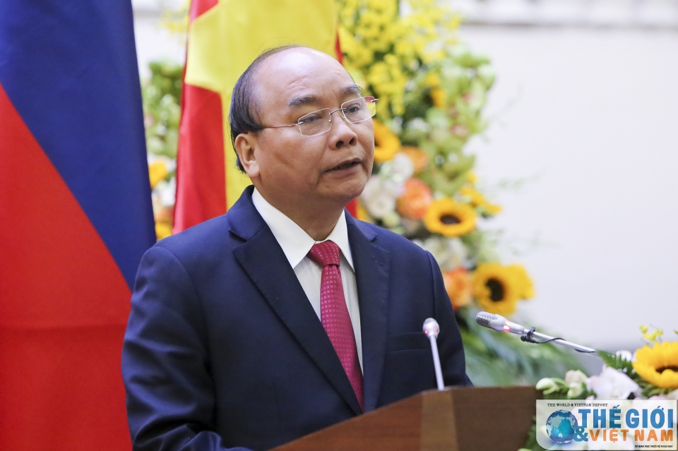 hinh anh le don thu tuong nga tai phu chu tich