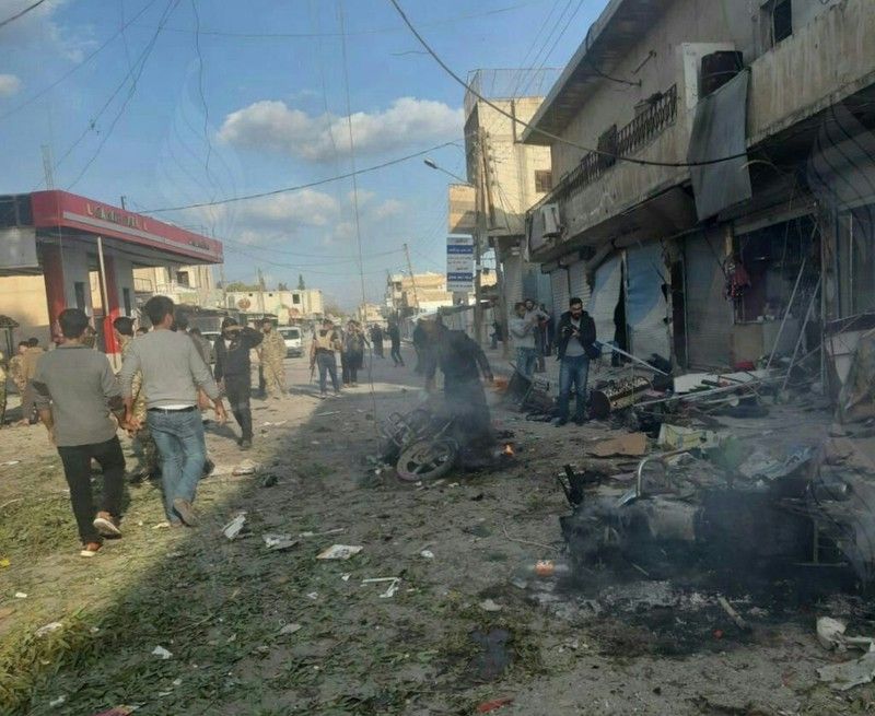 tho nhi ky cao buoc ypg gay ra vu danh bom o thi tran bien gioi syria