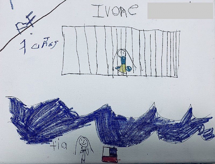 nhung buc ve am anh cua tre em ti nan o bien gioi nuoc my