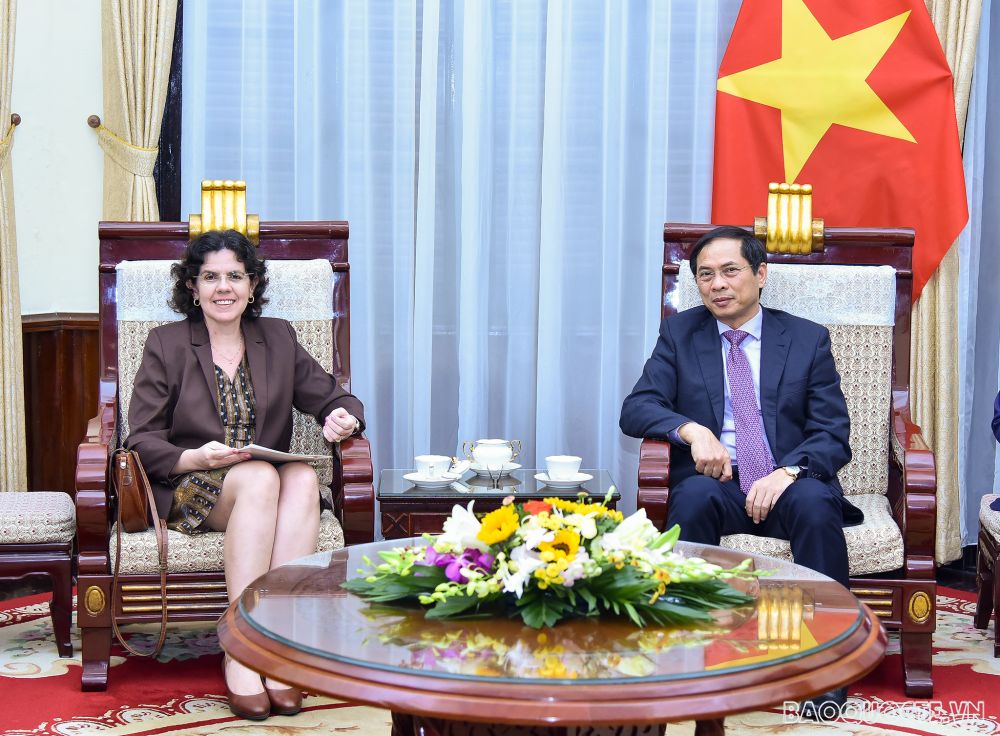 Thứ trưởng Thường trực Bùi Thanh Sơn tiếp Đại sứ Cuba