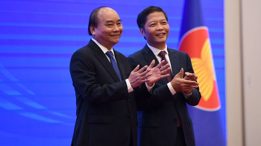 bo truong tran tuan anh rcep tao co hoi khang dinh vi the tiep them su tu tin cho viet nam va asean