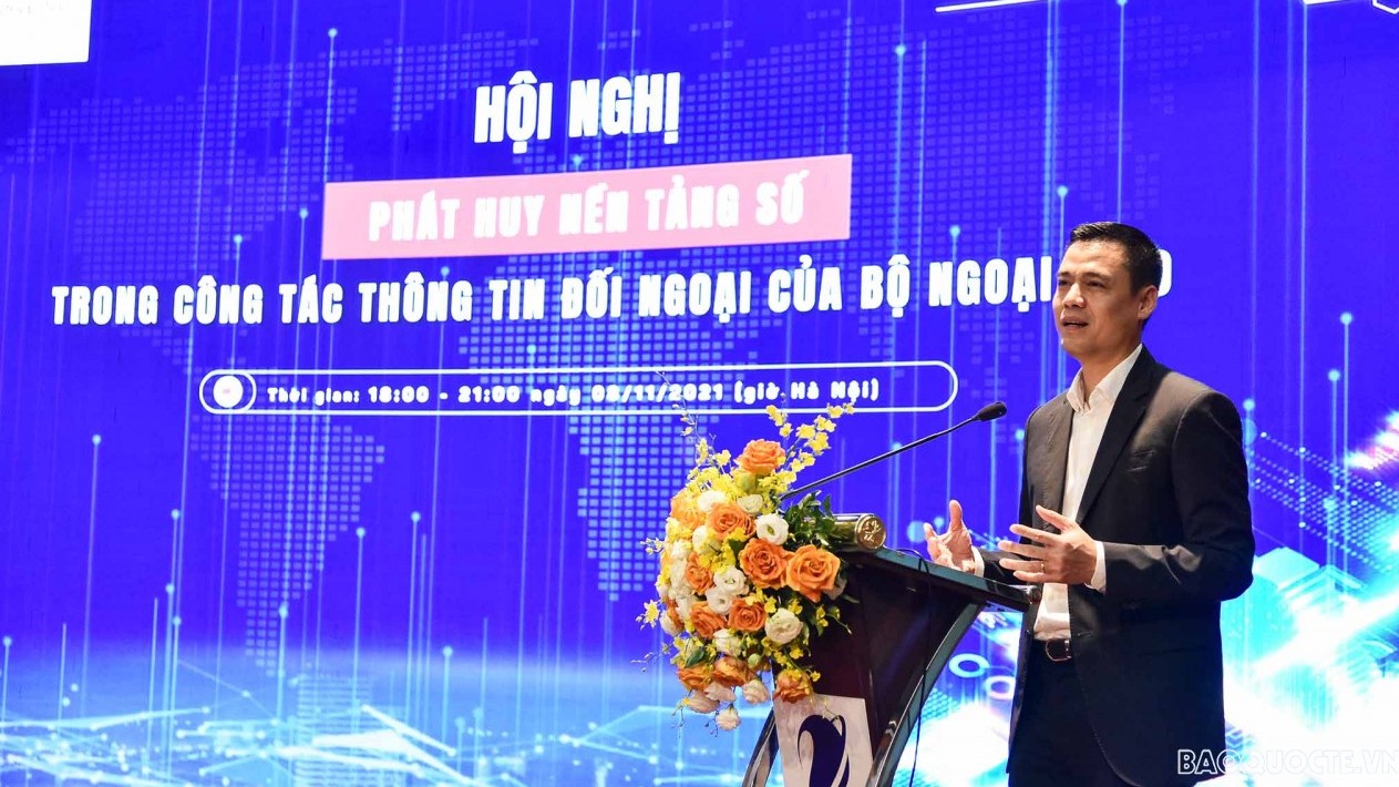 phat huy nen tang so trong doi moi cong tac thong tin doi ngoai cua bo ngoai giao