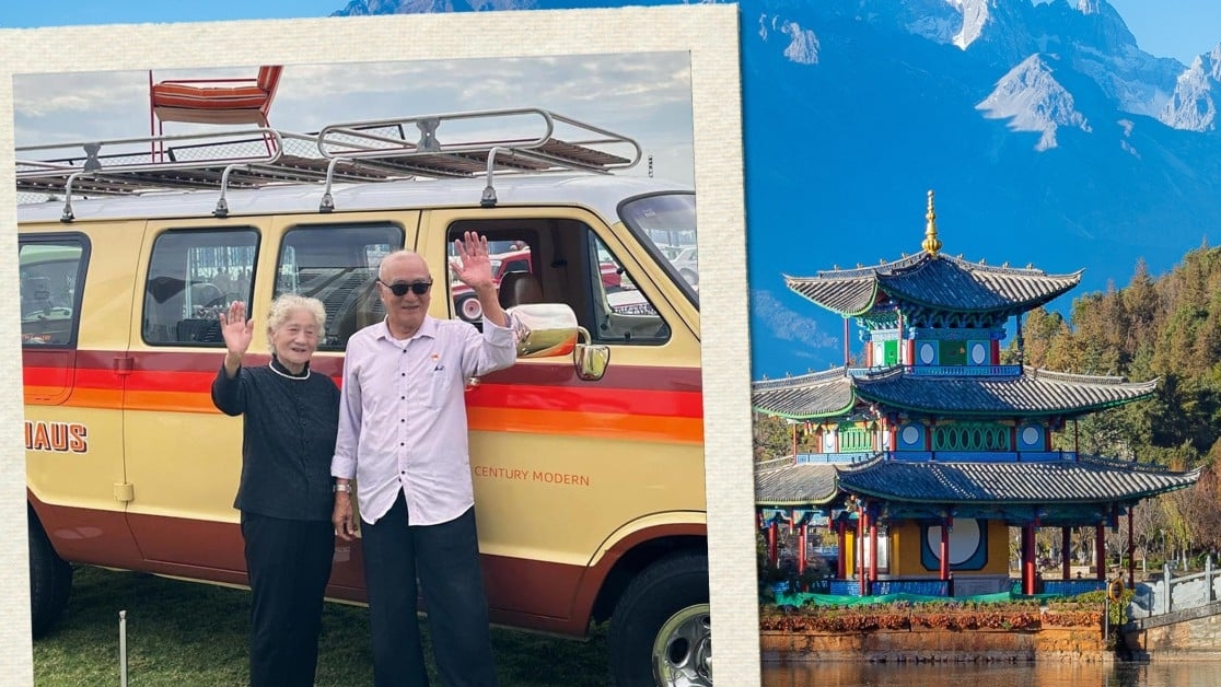 Cụ ông 90 tuổi lái xe van đưa vợ 86 tuổi du lịch khắp nơi suốt 20 năm