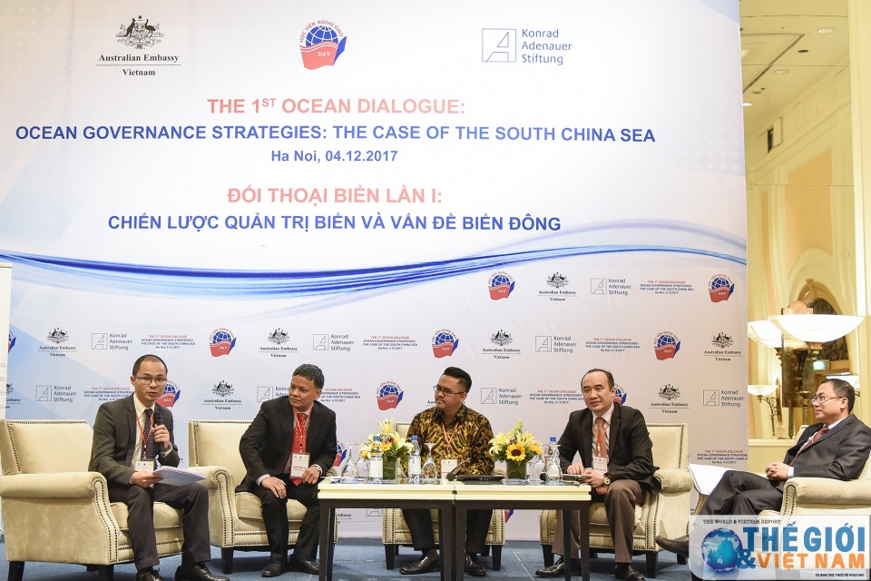 Đối thoại "Chiến lược quản trị biển: Vấn đề biển Đông" chien luoc quan tri bien van de bien dong