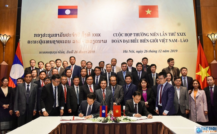 cuoc hop thuong nien lan thu 29 giua doan dai bieu bien gioi viet nam lao