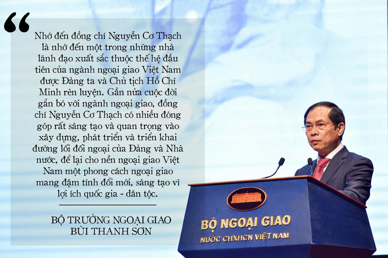 Lễ Kỷ niệm 100 năm sinh đồng chí Nguyễn Cơ Thạch