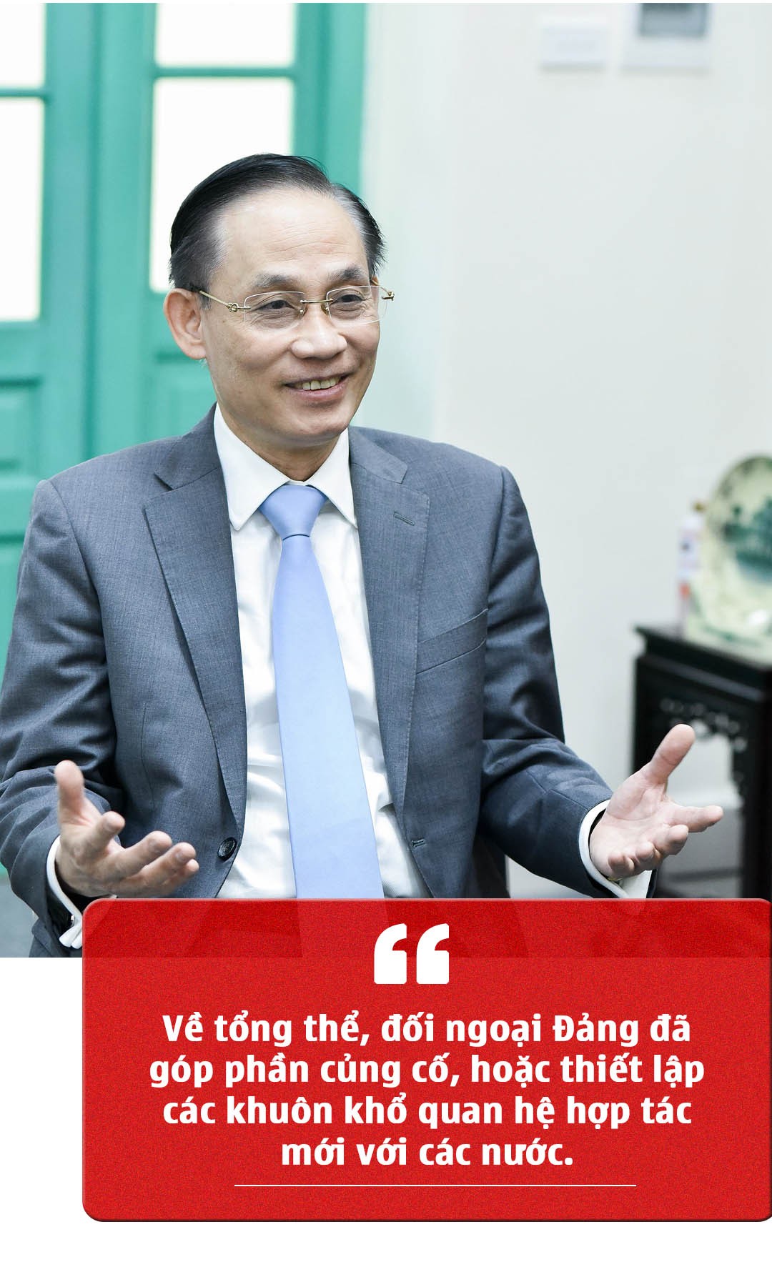 Đối ngoại Đảng: Năm mục tiêu bao trùm và bốn trọng tâm chính