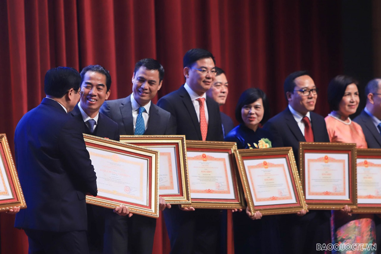 Những hình ảnh tại phiên khai mạc Hội nghị ngoại giao 31