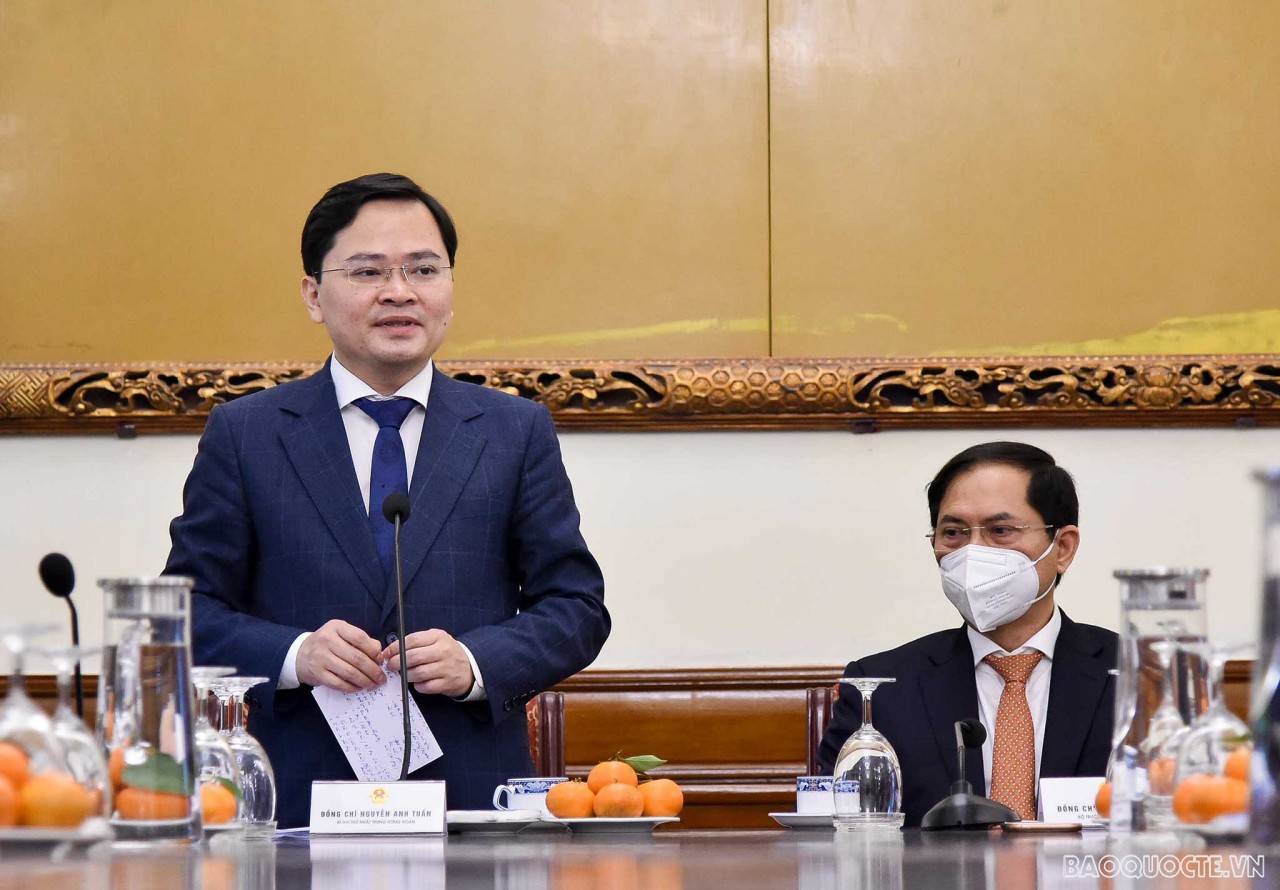 Bộ Ngoại giao và Trung ương Đoàn TNCS Hồ Chí Minh ký kết chương trình phối hợp công tác