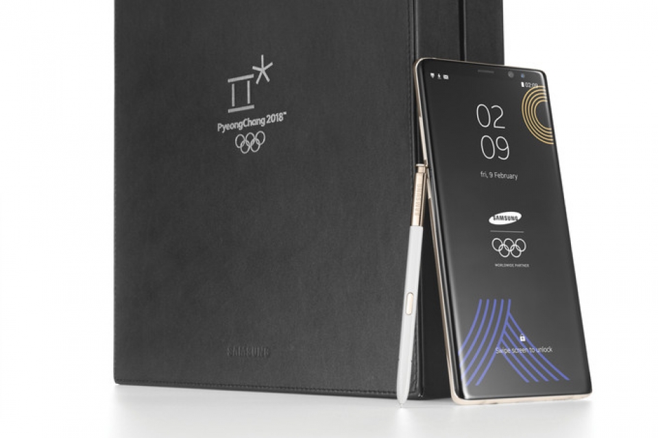 samsung tang 4000 galaxy note 8 cho vdv olympic pyeongchang 2018