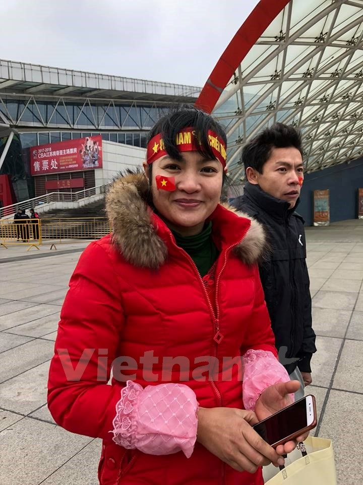 cdv hao huc di co vu cho u23 viet nam trong tran ban ket lich su