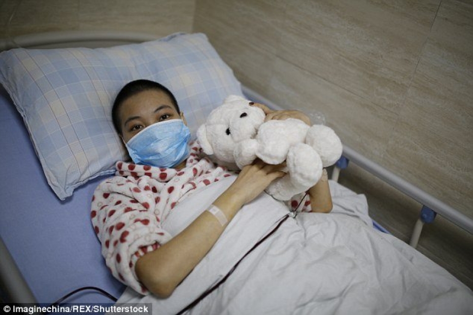 Trung Quốc: Đám cưới không chú rể của cô gái mắc ung thư máu trung quoc dam cuoi khong chu re cua co gai mac ung thu mau