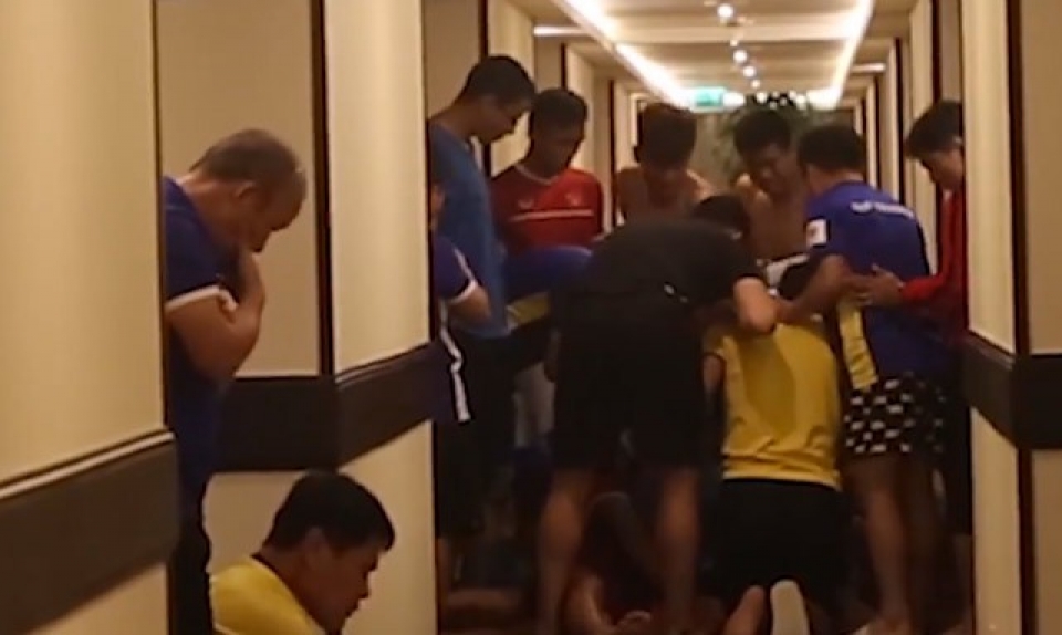 hlv park khong dam chung kien nhung phut cuoi tran trieu tien lebanon