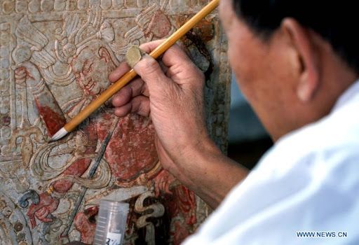 Ngôi mộ cổ 1.400 tuổi có giường đá cẩm thạch trắng, trang trí theo phong cách Phật giáo Ngôi mộ cổ 1.400 tuổi có giường đá cẩm thạch trắng, trang trí theo phong cách Phật giáo