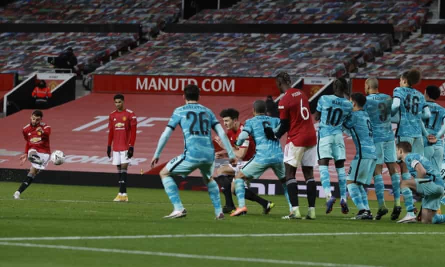 Bruno Fernandes tập luyện sút phạt mỗi ngày trước khi ghi bàn ấn định chiến thắng cho Man Utd trước Liverpool