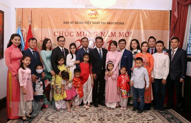 Ấm áp Tết Cộng đồng tại Argentina