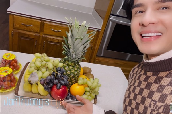 Ca sĩ Đan Trường giới thiệu nhà mới ở Mỹ và thực đơn giữ dáng