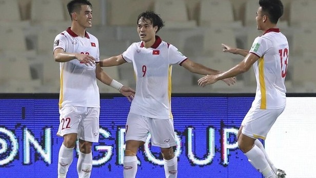 tran viet nam vs trung quoc doan quan cua hlv park quyet thang