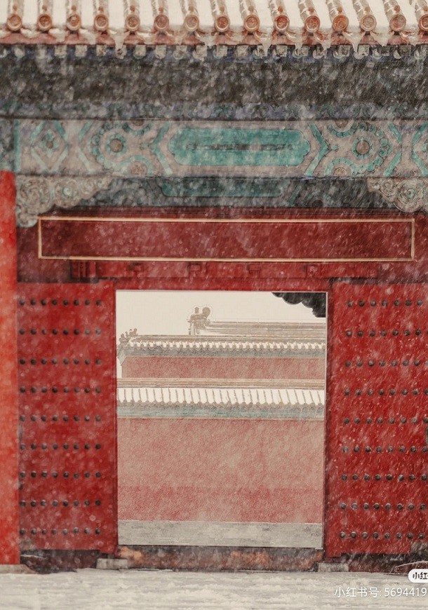 Trung Quốc: Tử Cấm Thành mờ ảo tự cổ tích trong màn tuyết trắng hiếm có